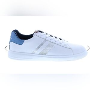 Ben Sherman White and Blue Sneakers
